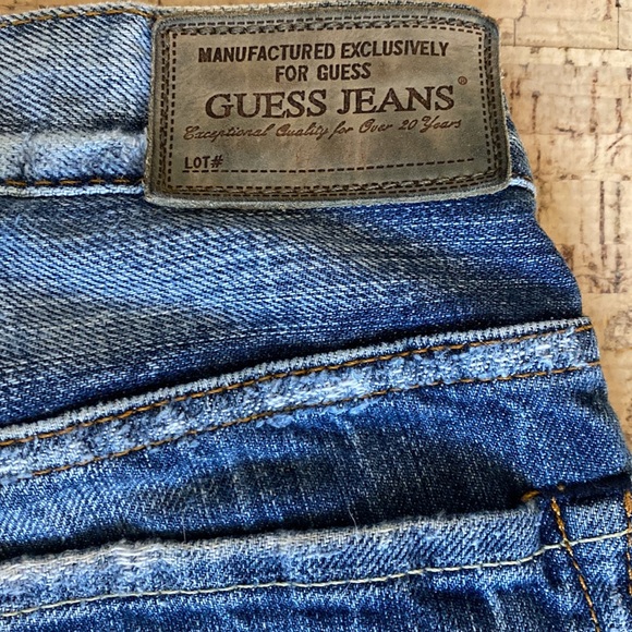 Men’s Guess cliff bootcut jeans W30 L32 - Picture 5 of 8